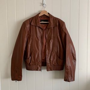 Vintage 1970s Leather Jacket - Wilson’s Mens -Size Large